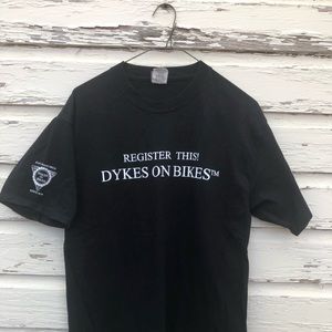 Dykes on Bikes® Register This! t-shirt